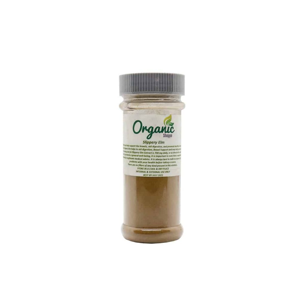 Slippery Elm Supports Digestive Health - Organic Shoppe