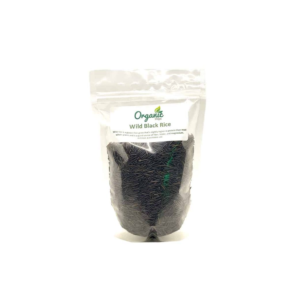 Wild Black Rice - Organic Shoppe